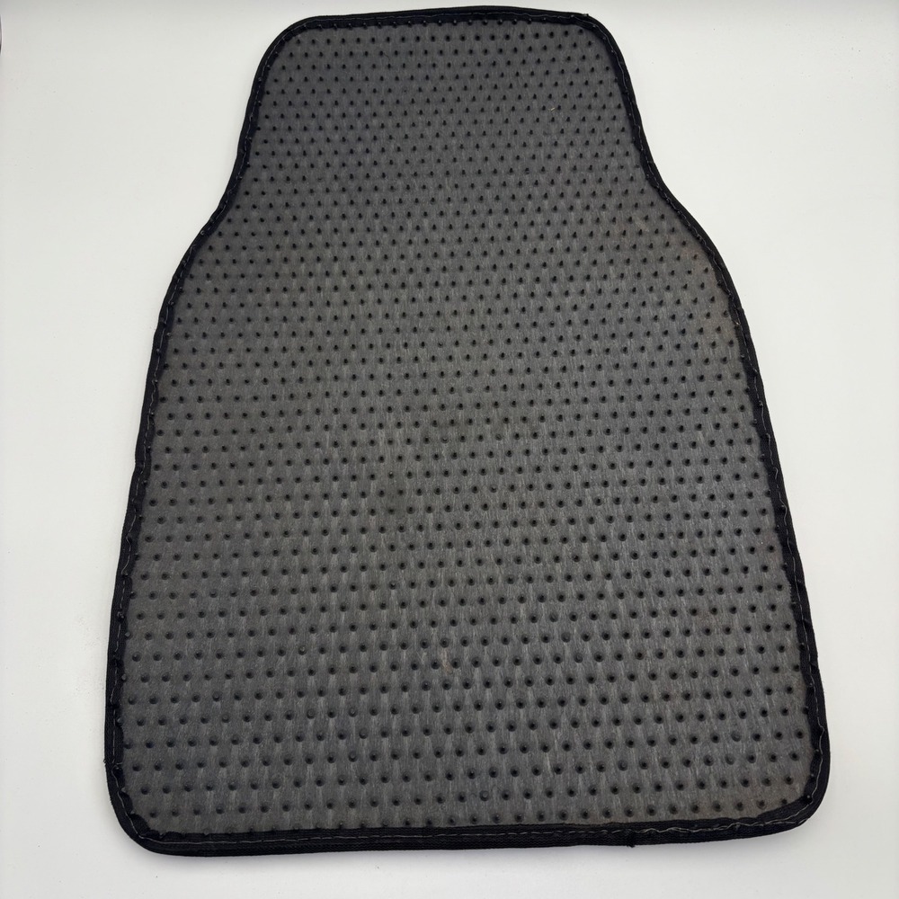 Unbranded Car Floor Mats Universal OS Black Excellent Carpet 3-Piece Set - Picture 8 of 8
